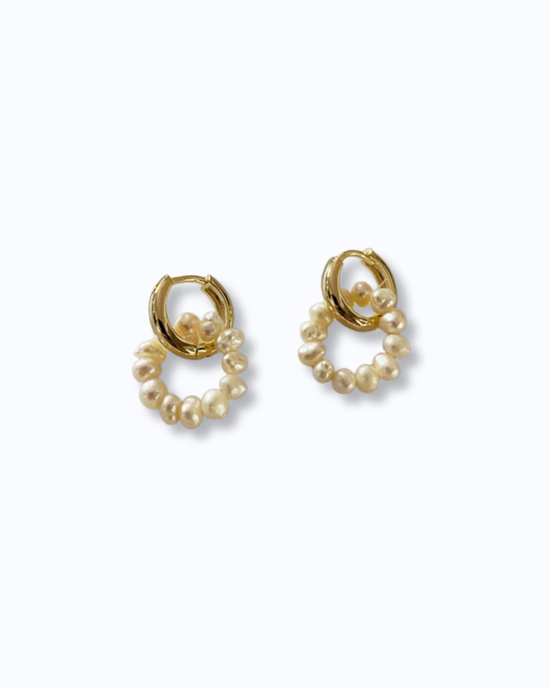 Dual-Wear Freshwater Pearl Earrings